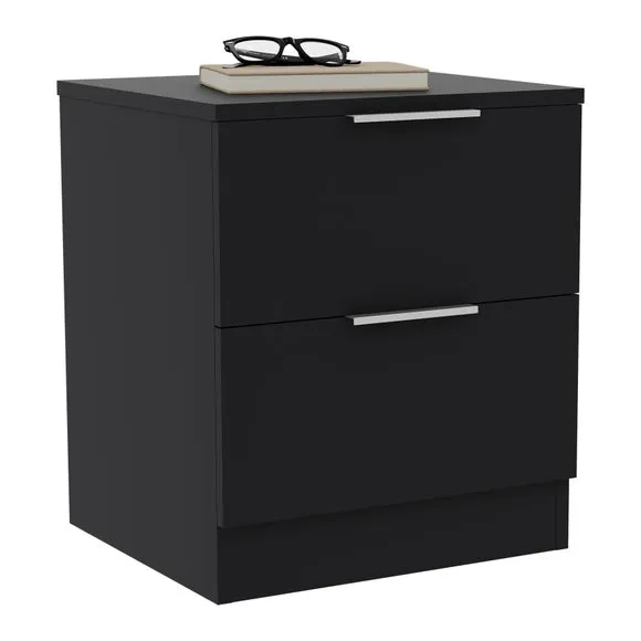 Hayes 2 Drawer Bedside Table 5