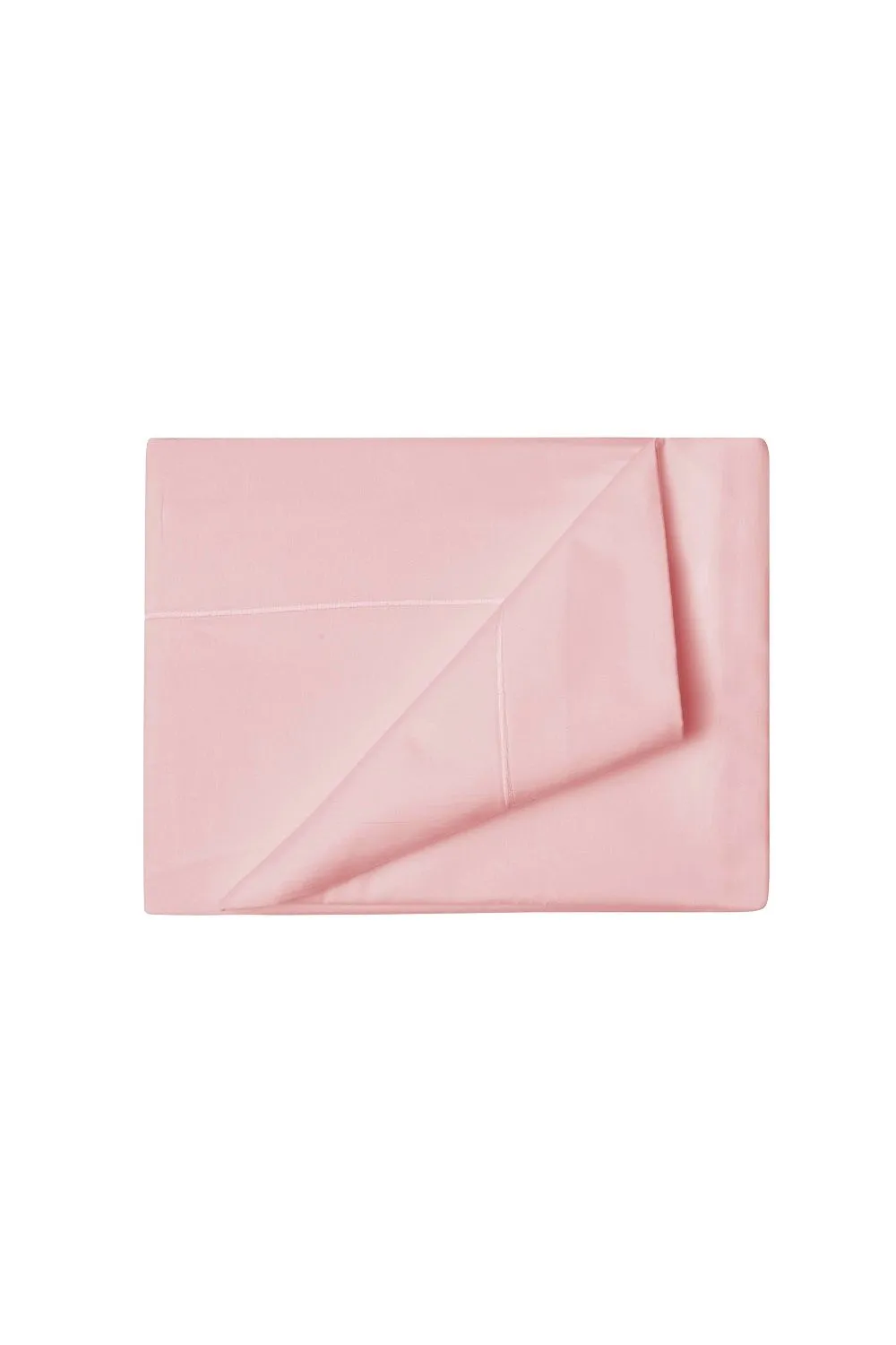 Belledorm Egyptian Cotton 400 Thread Count Flat Sheet in Dark Pink 1