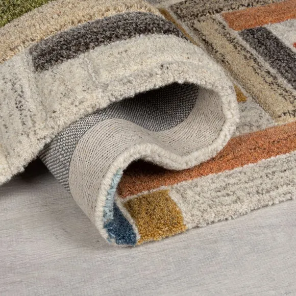 Russo Wool Geometric Modern Rug 4