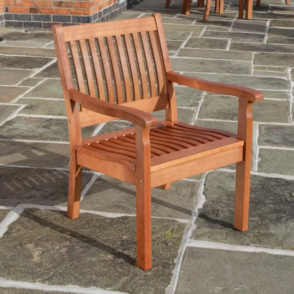 Willington Wooden Garden Armchair