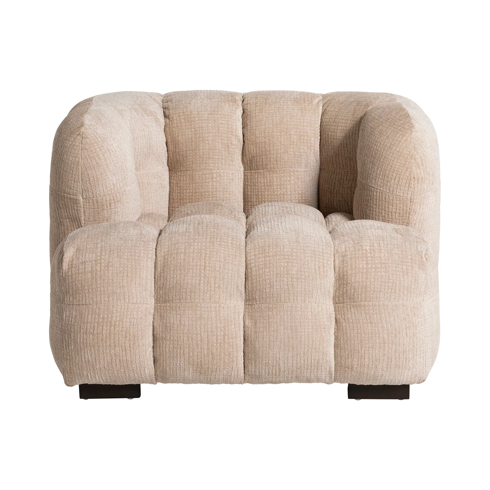 Lenor Occasional Armchair, White Boucle | Barker & Stonehouse 3