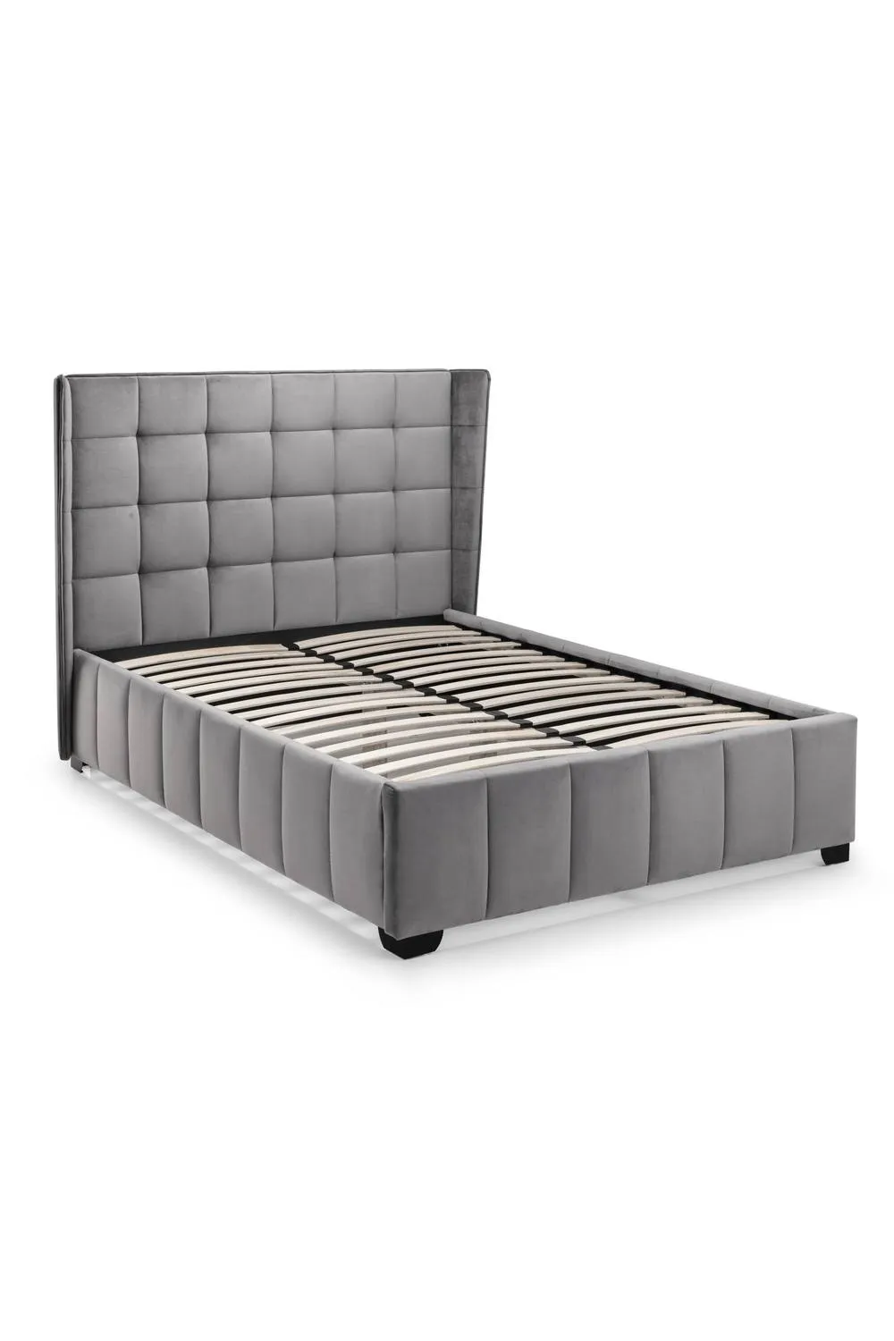 Julian Bowen Gatsby Upholstered Bed in Grey 3