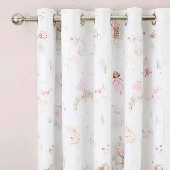 Enchanted Fairies Eyelet Curtains 1