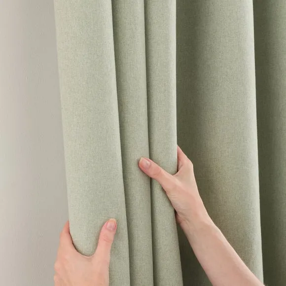 Luna Brushed Eyelet Curtains (Blackout Available) 5