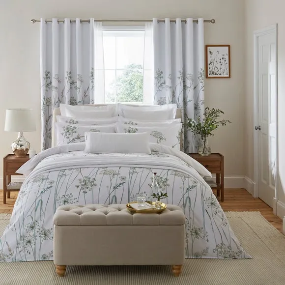 Dorma Purity Meadow 100% Cotton Duvet Cover and Pillowcase Set 4