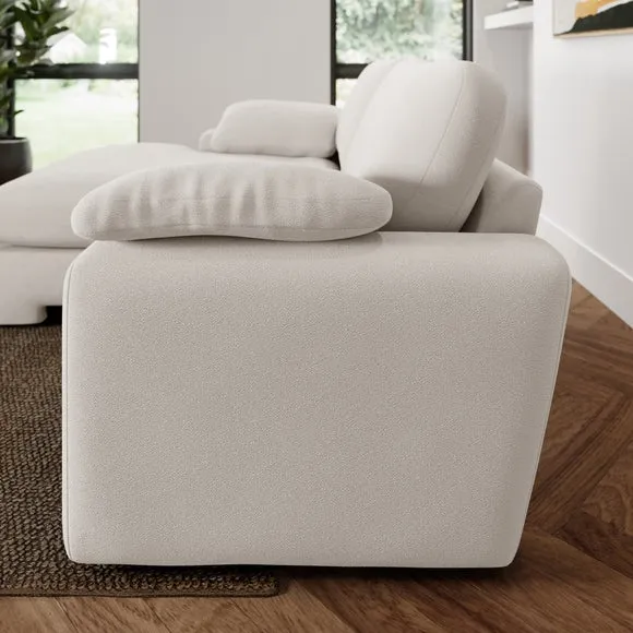Magnus Cosy Weave Corner Chaise Sofa 2