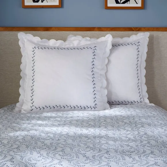 Dorma Eventide 100% Linen Continental Square Pillowcase