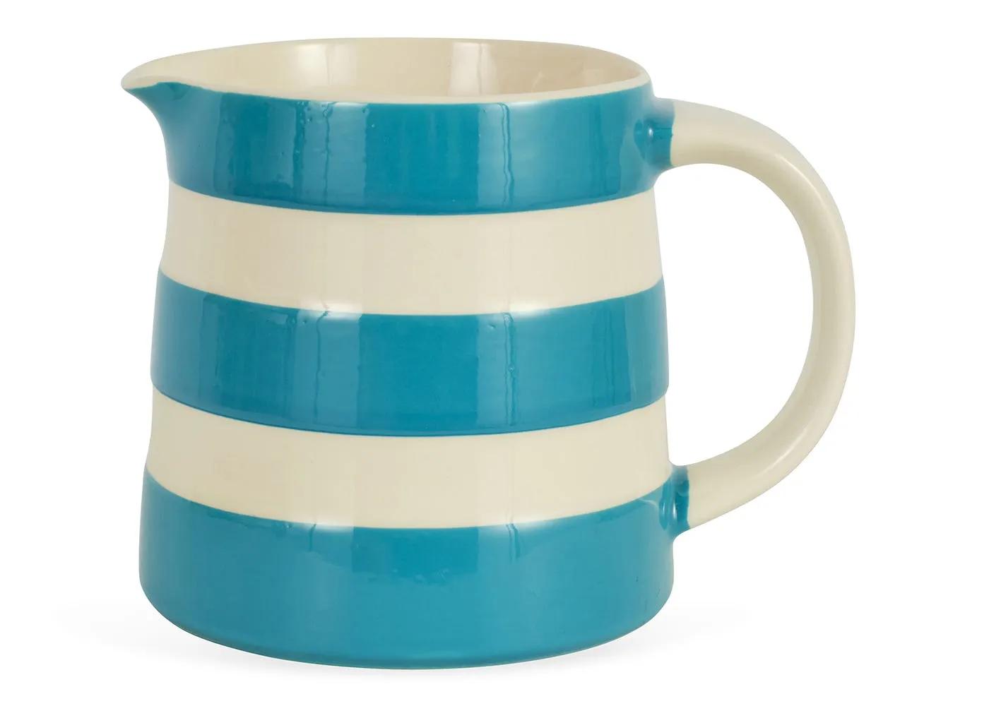 Heal's x Cornishware Cornishware Jug Medium