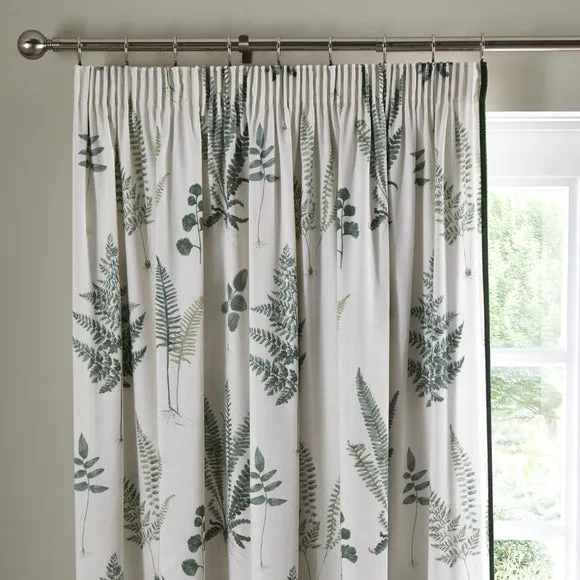 Fern Pencil Pleat Curtains 1