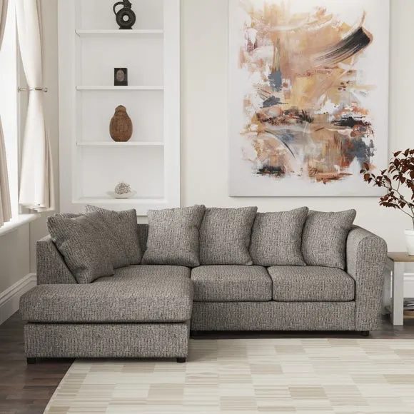 Blake Multi Weave Corner Chaise Sofa 1