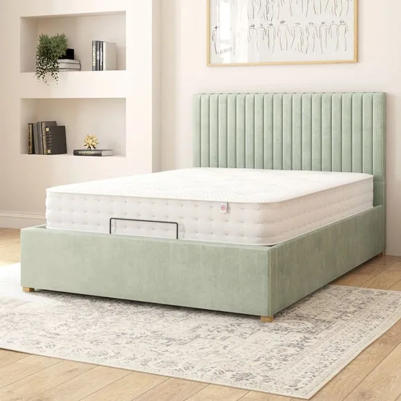 Grant Plush Velvet Adjustable Bed 2
