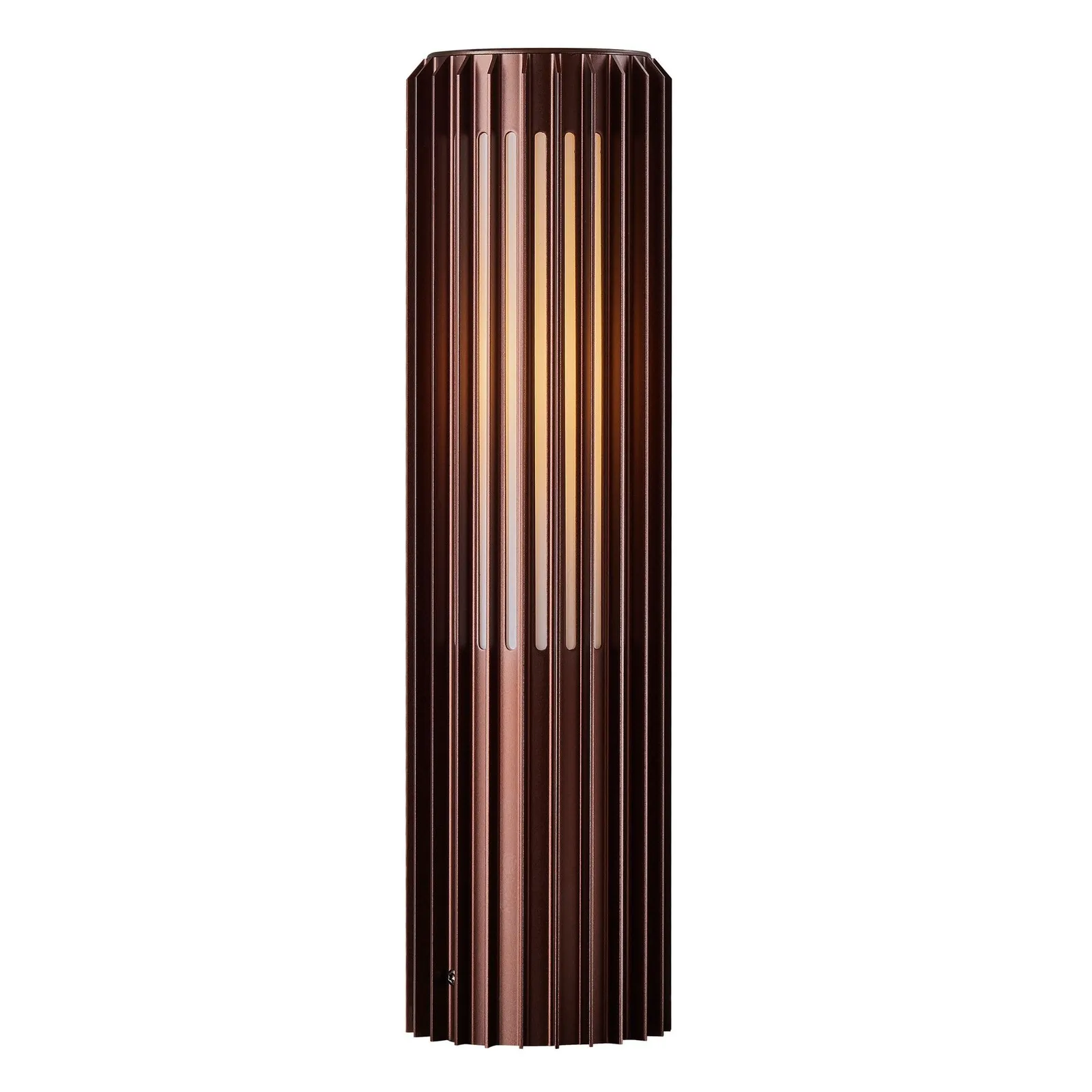 Nordlux Aludra Outdoor Post Light Brown Metal Garden E27 IP44 Mains