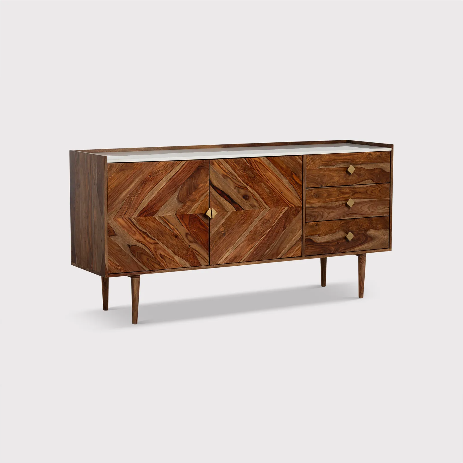 Vida Sideboard 175X45X85Cm, Neutral Wood | Barker & Stonehouse