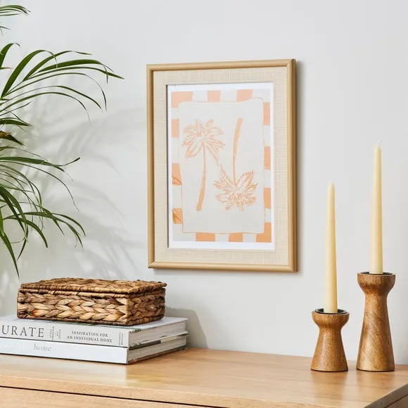 Rattan Effect Photo Frame 1