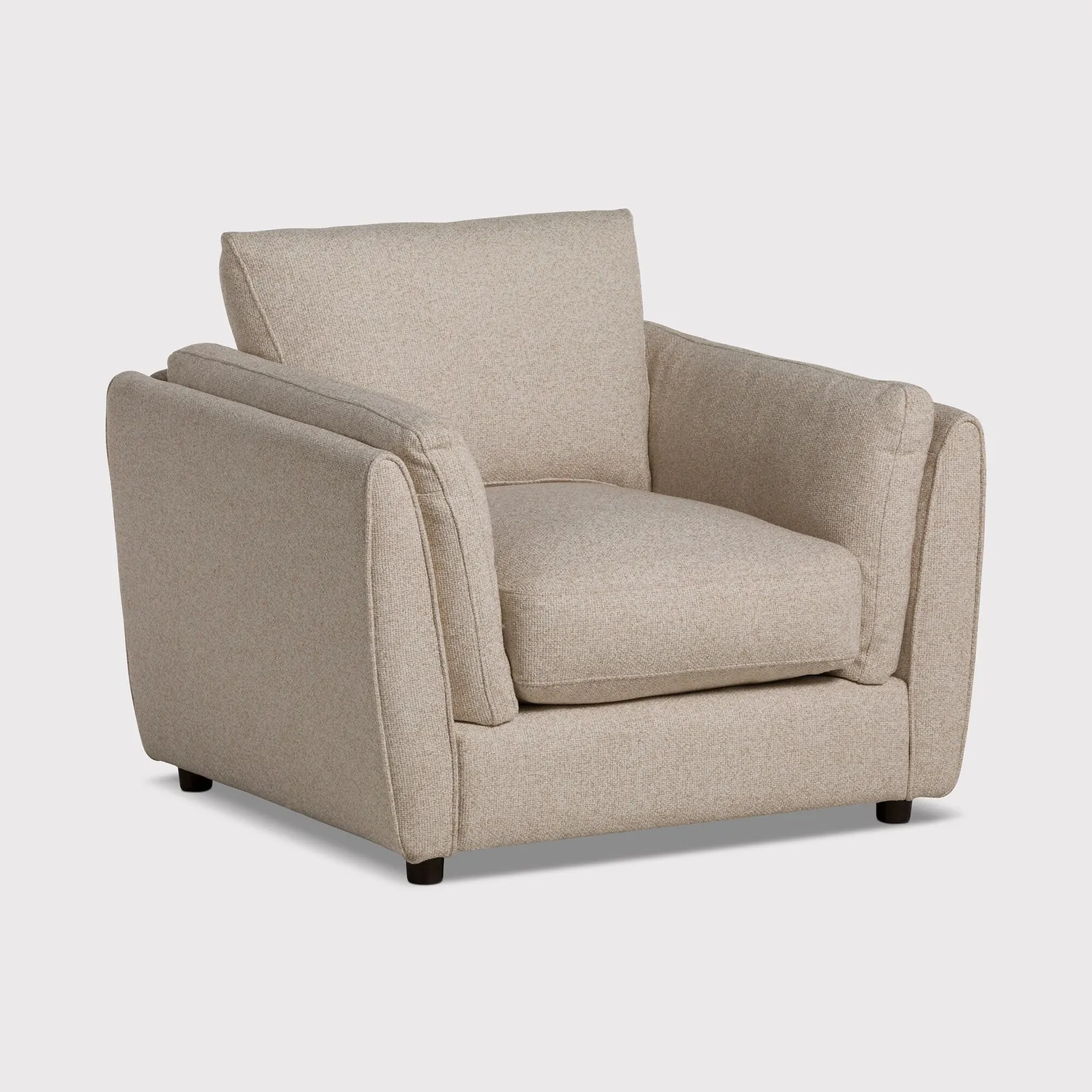 Hempstead Armchair, Neutral Fabric | Barker & Stonehouse