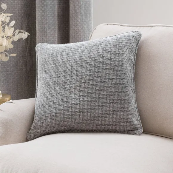 Alayna Chenille Pencil Pleat Curtains 6