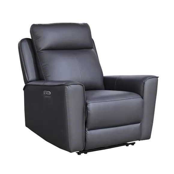 Aspire Elmhurst Leather Power Recliner Armchair 3