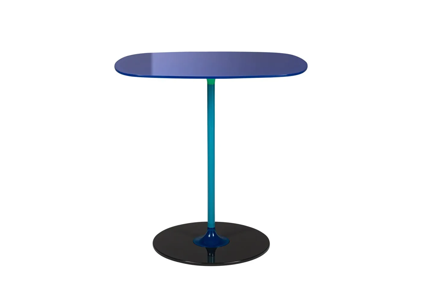 Kartell Thierry Table High Blue 1