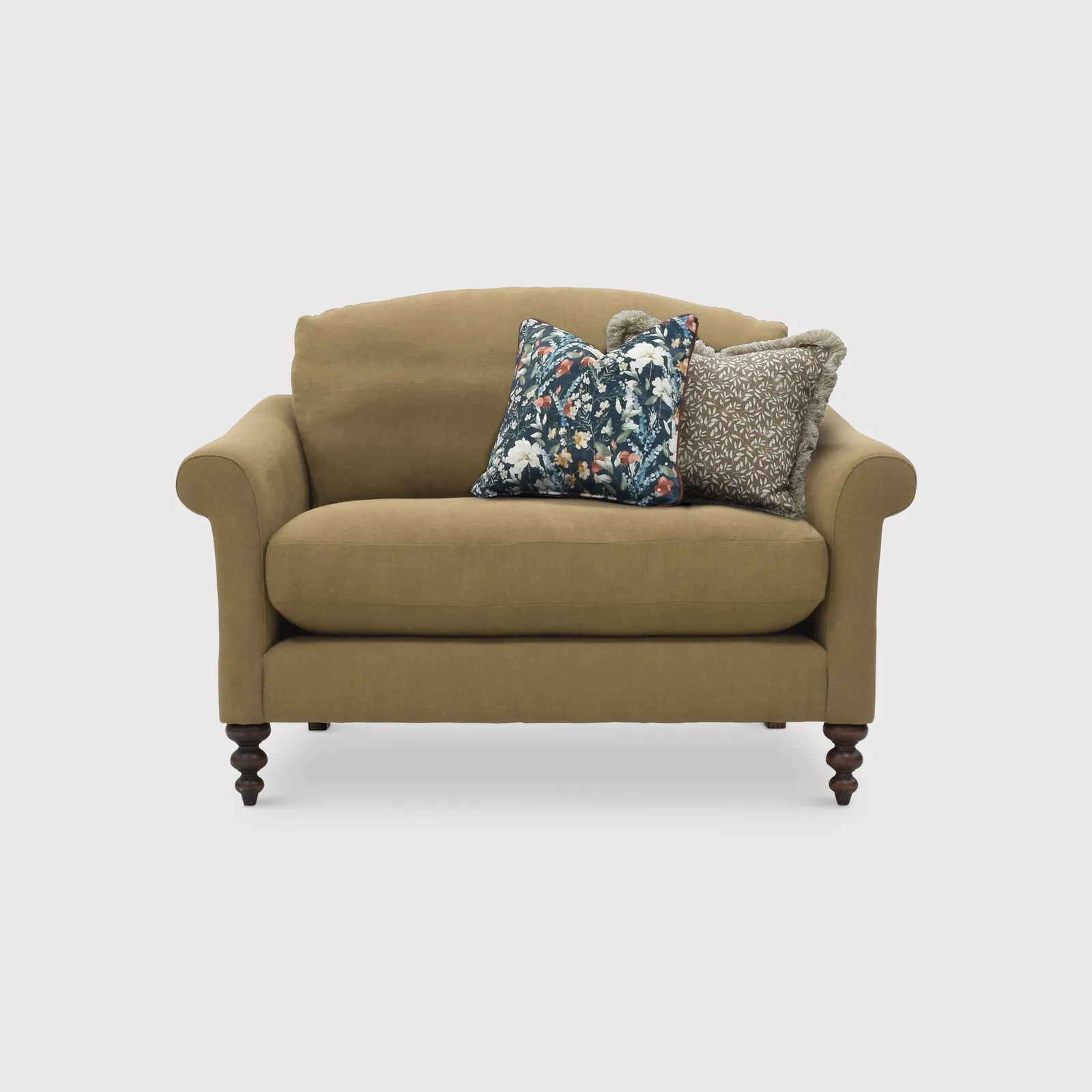 English Heritage Clover 26 Cuddler With Pre Set Scatters, Yellow Fabric | Barker & Stonehouse 1