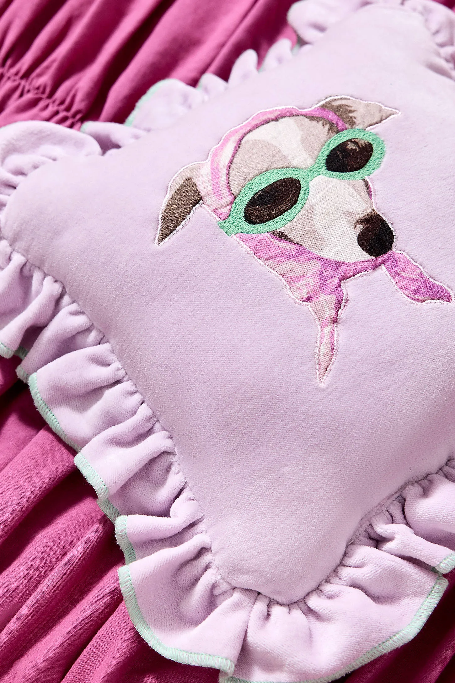 Pamper Pooch Mini Cushion - Lilac ALL 2