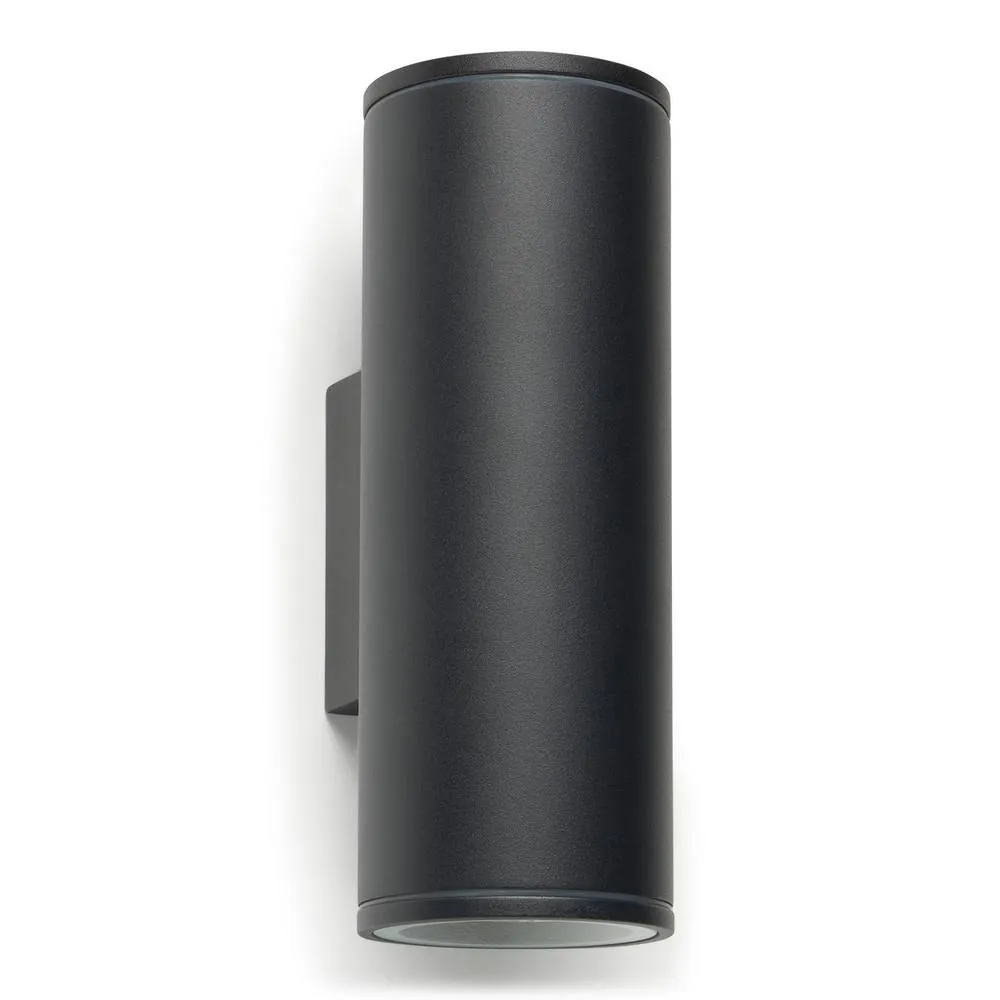 Netlighting Orion Outdoor Up Down Wall Lamp Black GU10 16W IP54