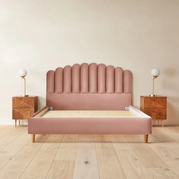 Silentnight Oriana Bed Frame, Velvet 3