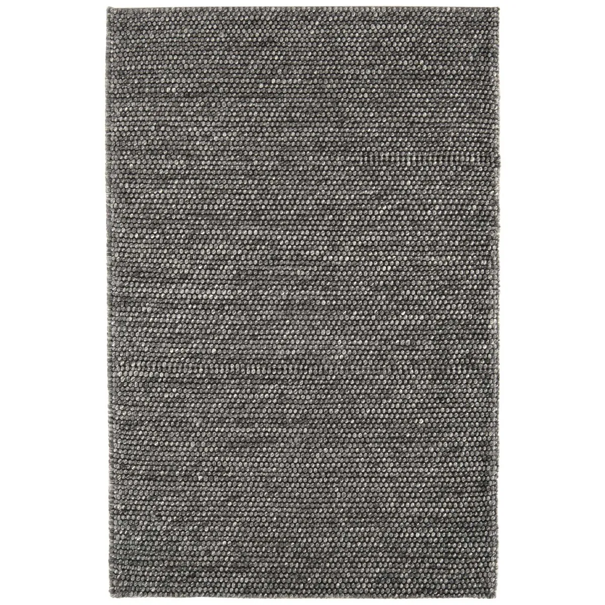Flori Woven Charcoal 120X170Cm Rug, Square, Grey Wool Blend | W120cm | Barker & Stonehouse 2