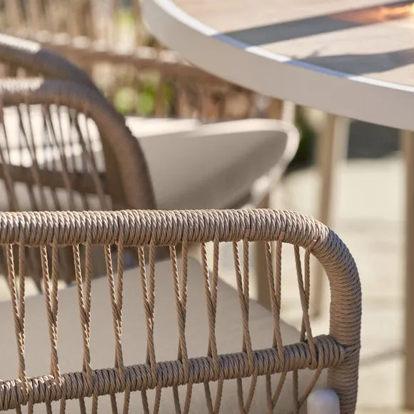Pacific Lifestyle Martic Outdoor 4 Seater Dining Set 5