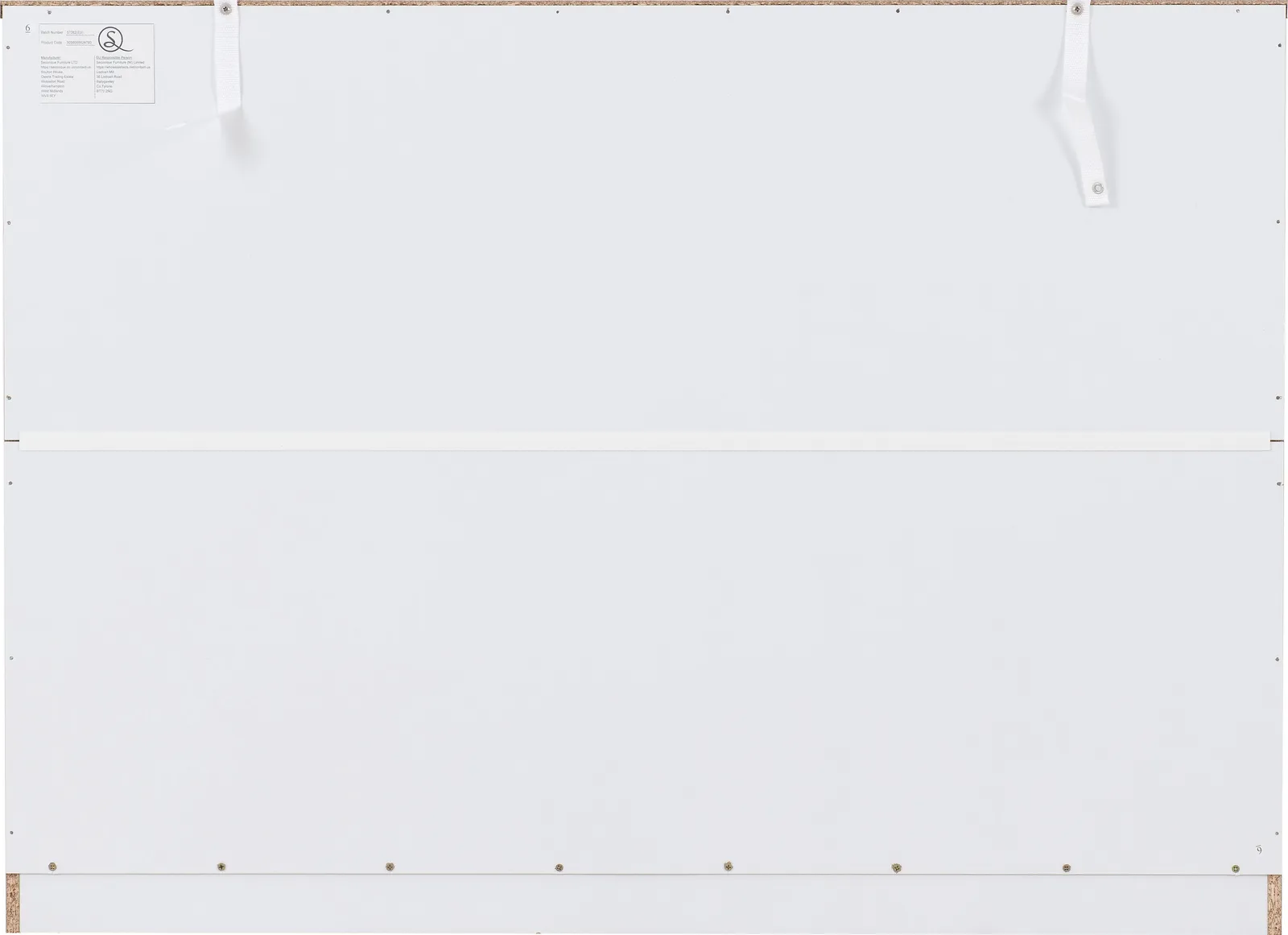 Seconique Dakotia 6 Drawer Chest in White 5