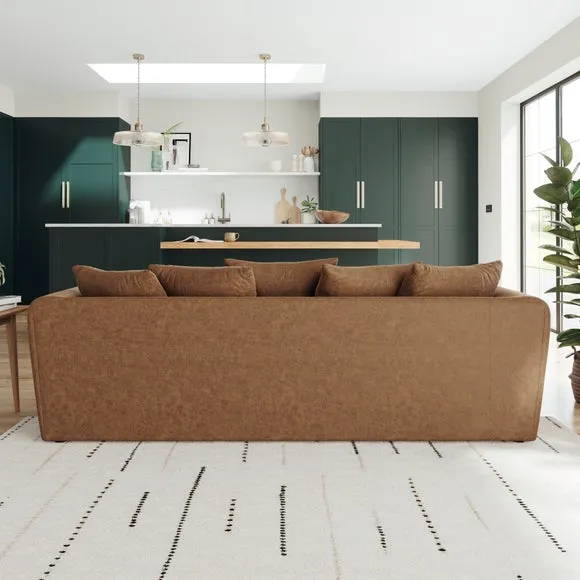 Blake Arizona Faux Leather 4 Seater Sofa 3