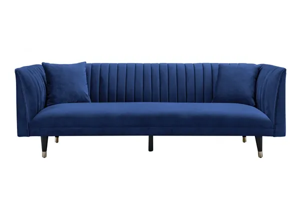 Baxter Three Seat Sofa - Navy Blue