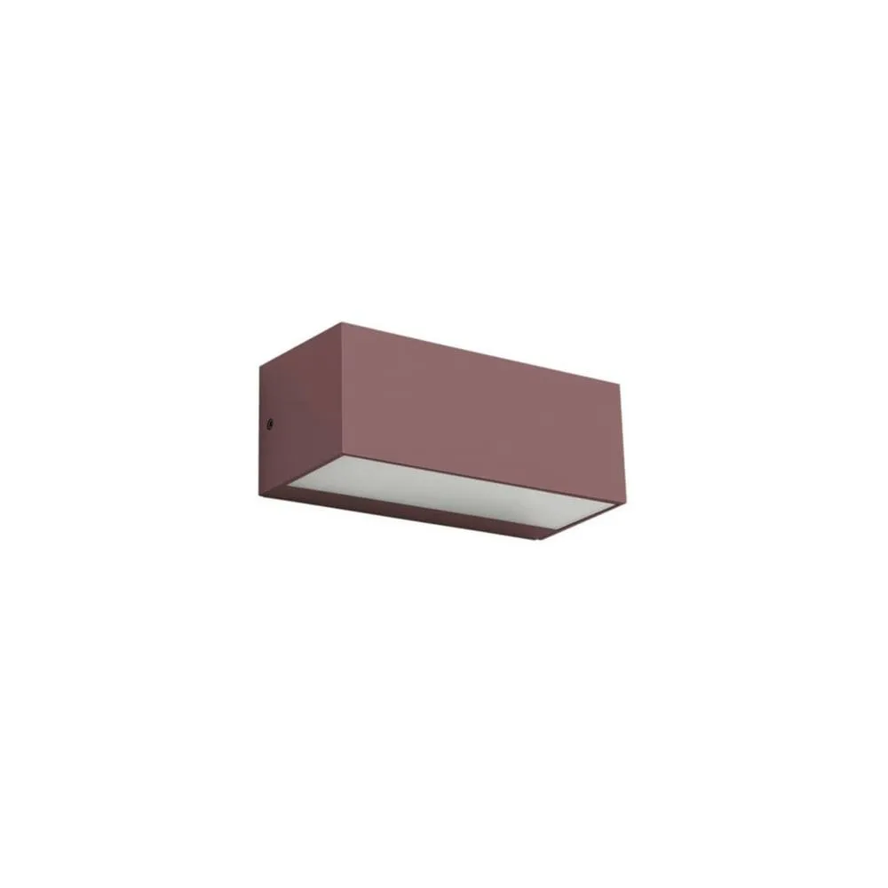 Netlighting Ara Outdoor Wall Down Lamp Brown E27 15W IP65