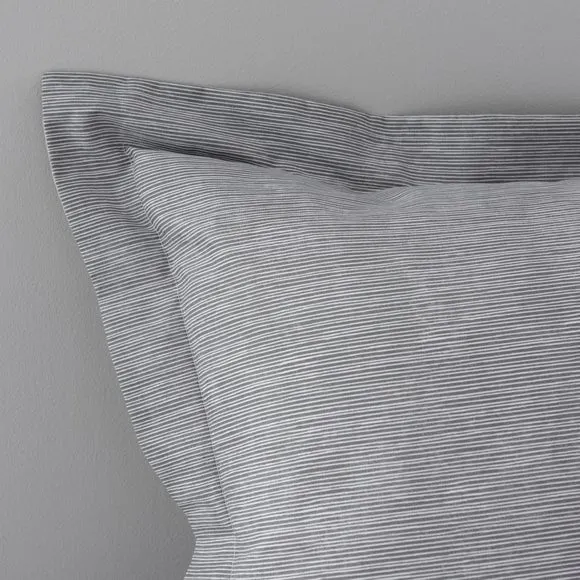Elements Iver Geo Natural Oxford Pillowcase 2
