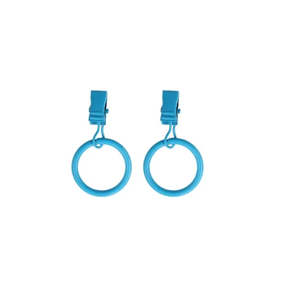 Rainbow Curtain Rings with Clips Dia. 10/13mm 4