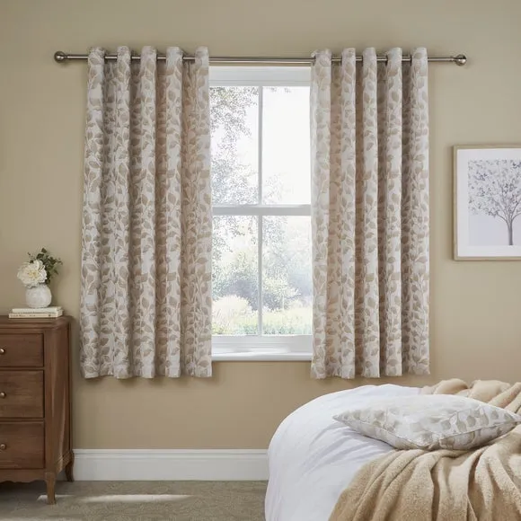 Layla Eyelet Curtains 4
