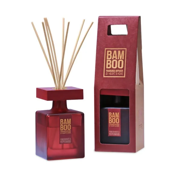 Heart and Home Bamboo Pomegranate & Pepperwood Diffuser 2