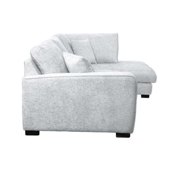 Carson Deep Sit Chunky Chenille Corner Sofa 4
