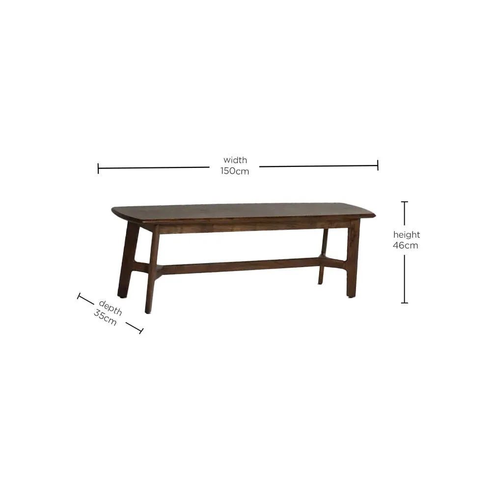 Cresta Bench, Acacia Wood | Barker & Stonehouse 4