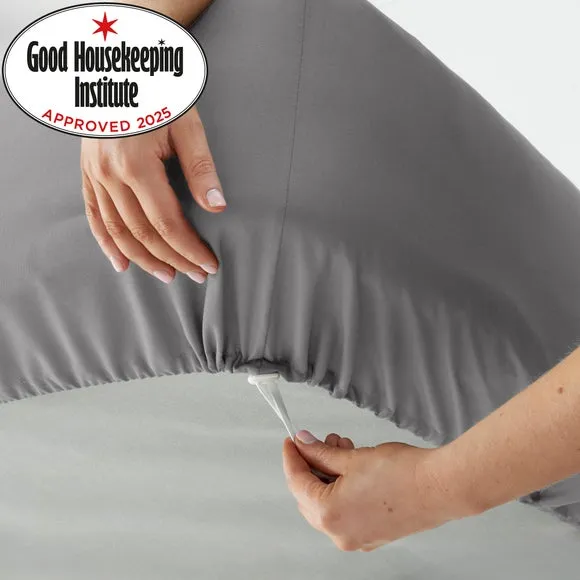 Pure Cotton Toggled Fitted Sheet 1
