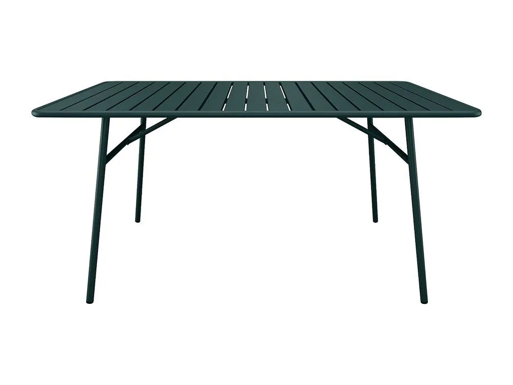 Vente-unique Metal Garden Table L.160 Cm - Fir Green - MIRMANDE By MYLIA 2