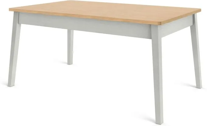 Custom MADE Harrison Shaker 6 Seat Dining Table, Oak and Moss Green