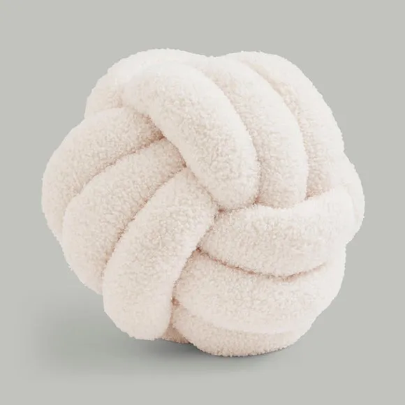 Knot Boucle Ball Cushion 3