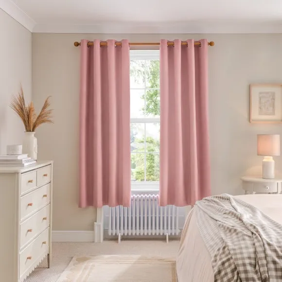Luna Brushed Eyelet Curtains (Blackout Available) 4