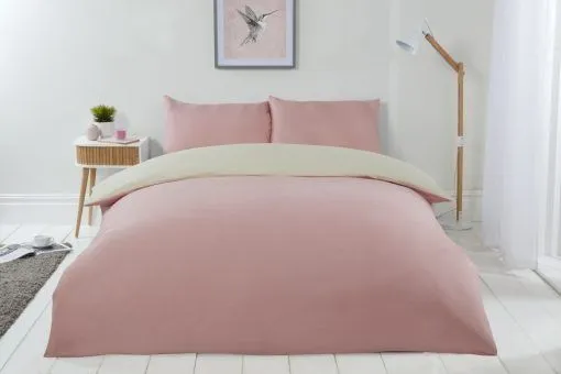 New Edge Blinds Brights Reversible Duvet in Cream