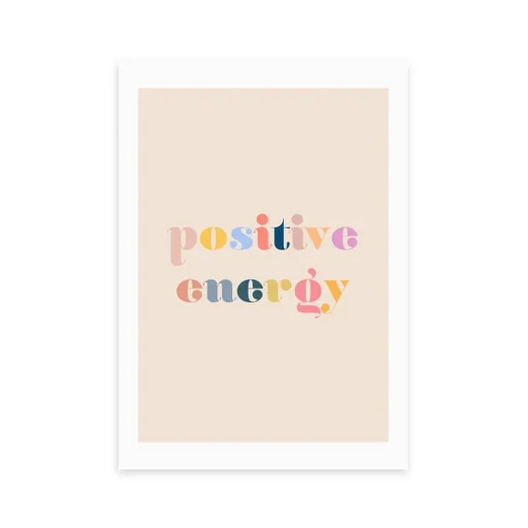 East End Prints Positive Energy Print 2