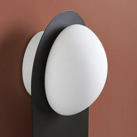Elements Harton Shelved Plug In Wall Light 4