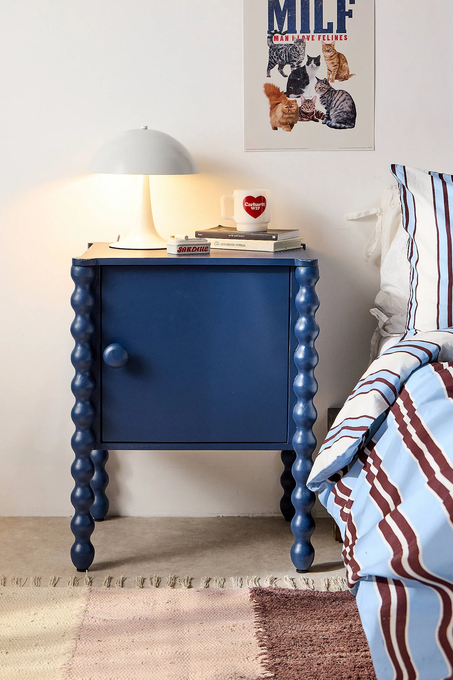 Willow Nightstand - Navy