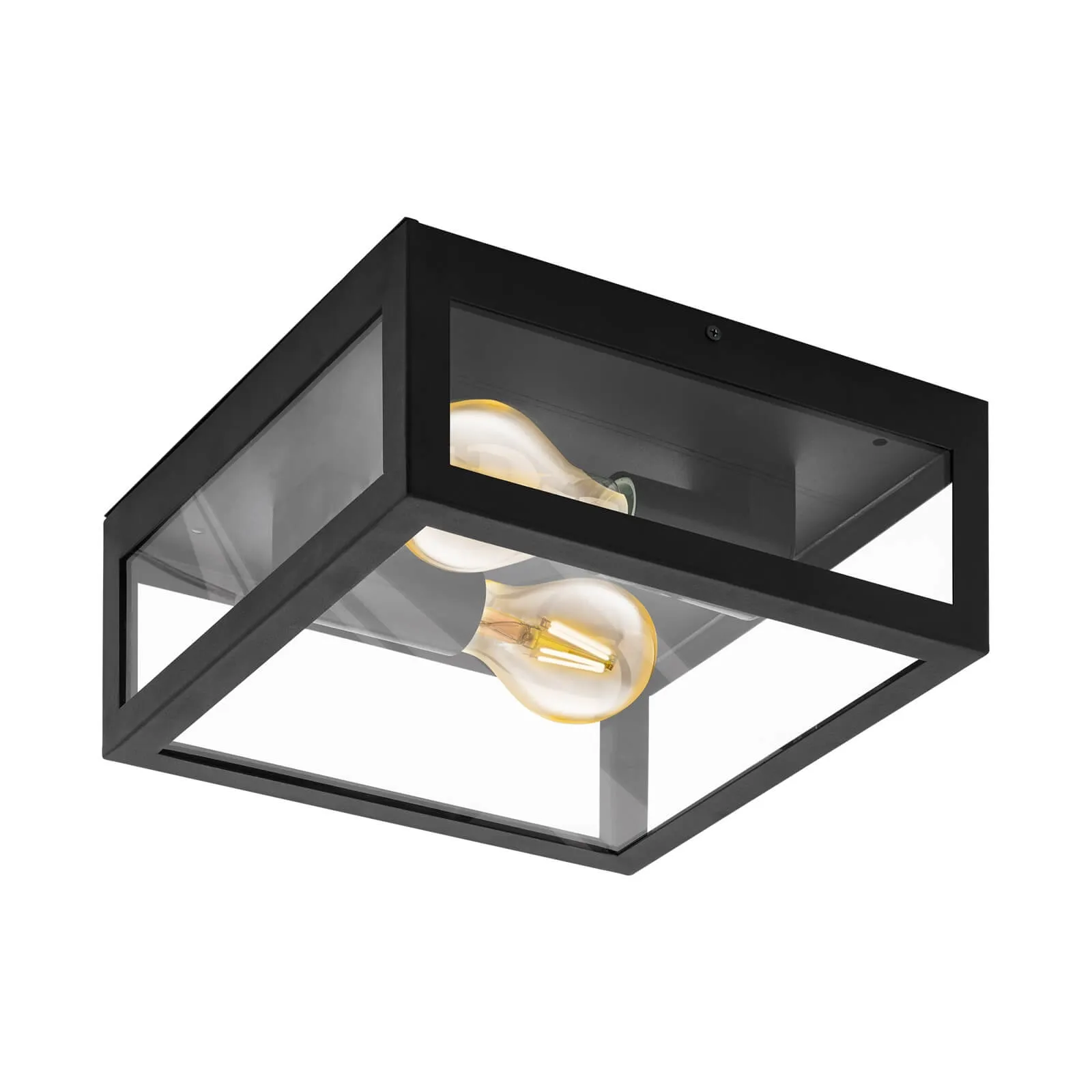 Eglo Alamonte 1 Outdoor Wall Light - Black