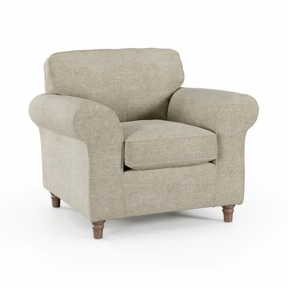 Flori Basket Weave Armchair 6