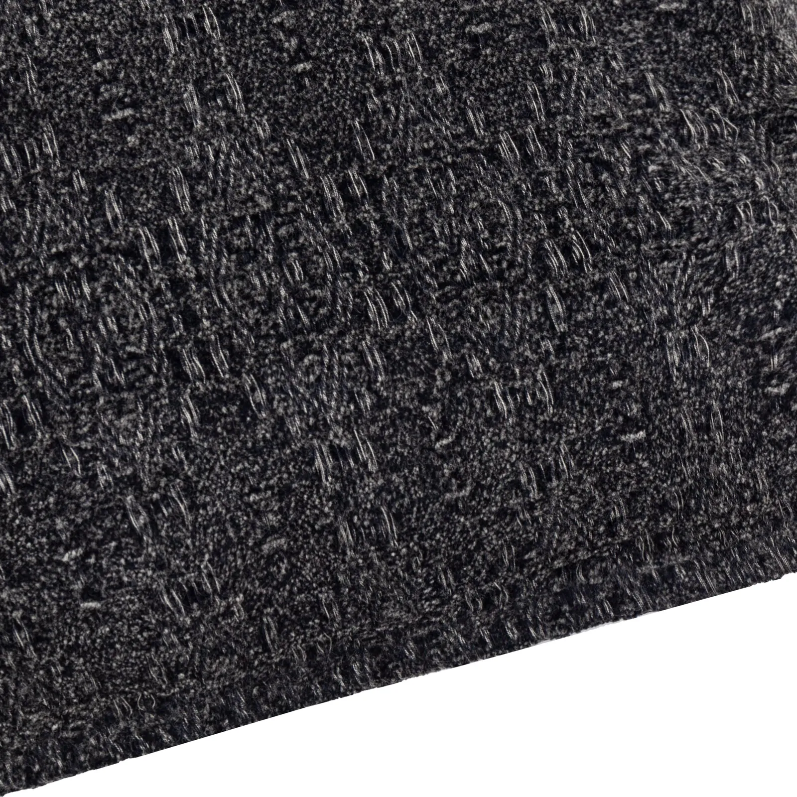 Yard Ramas Textured Jacquard 100% Cotton Cushion in Black 5